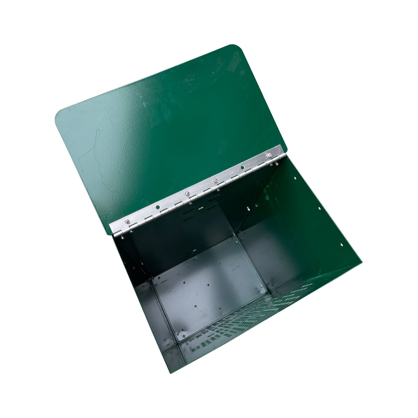 10 Gallon Pet Waste Steel Trash Receptacle with Lid - Hercules Inc. Shop