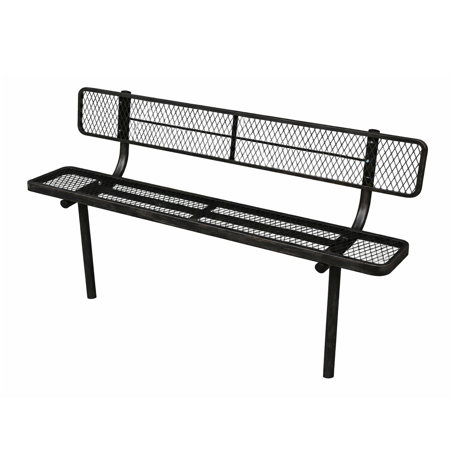 6" Bench with Back