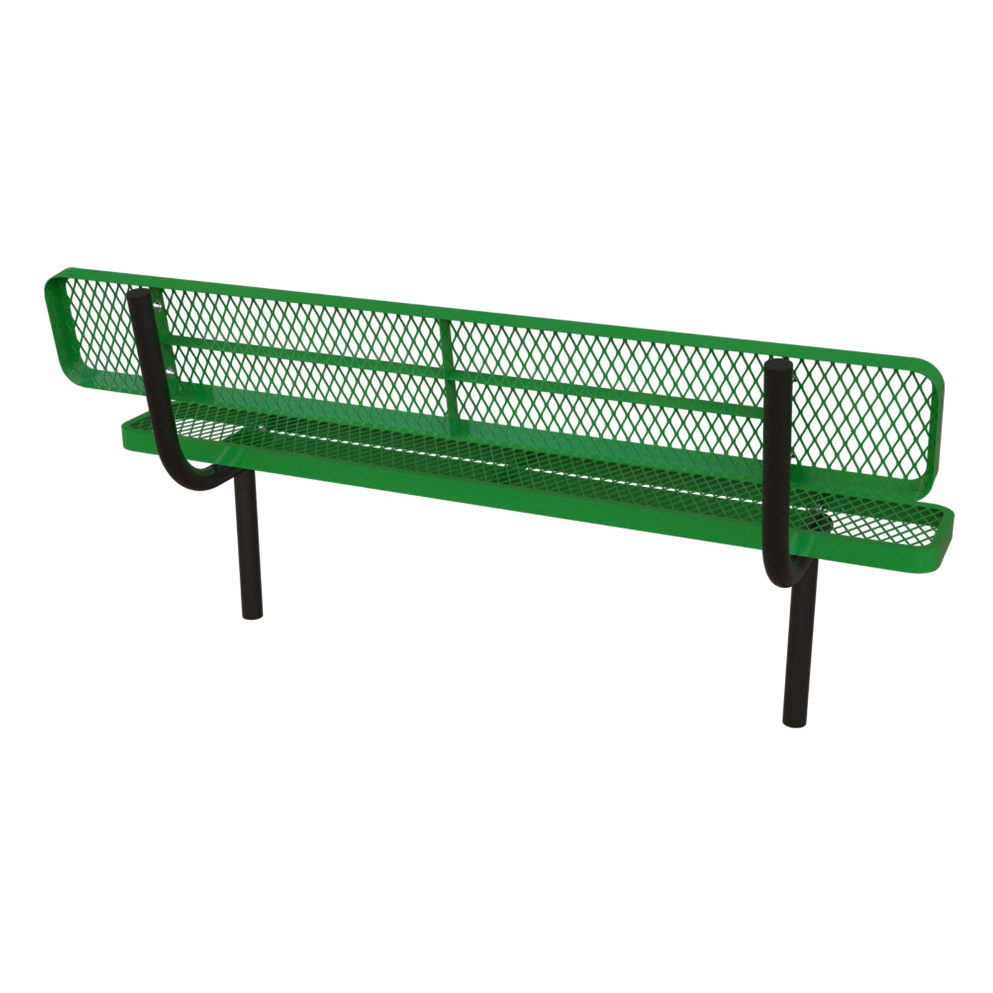 6" Bench with Back