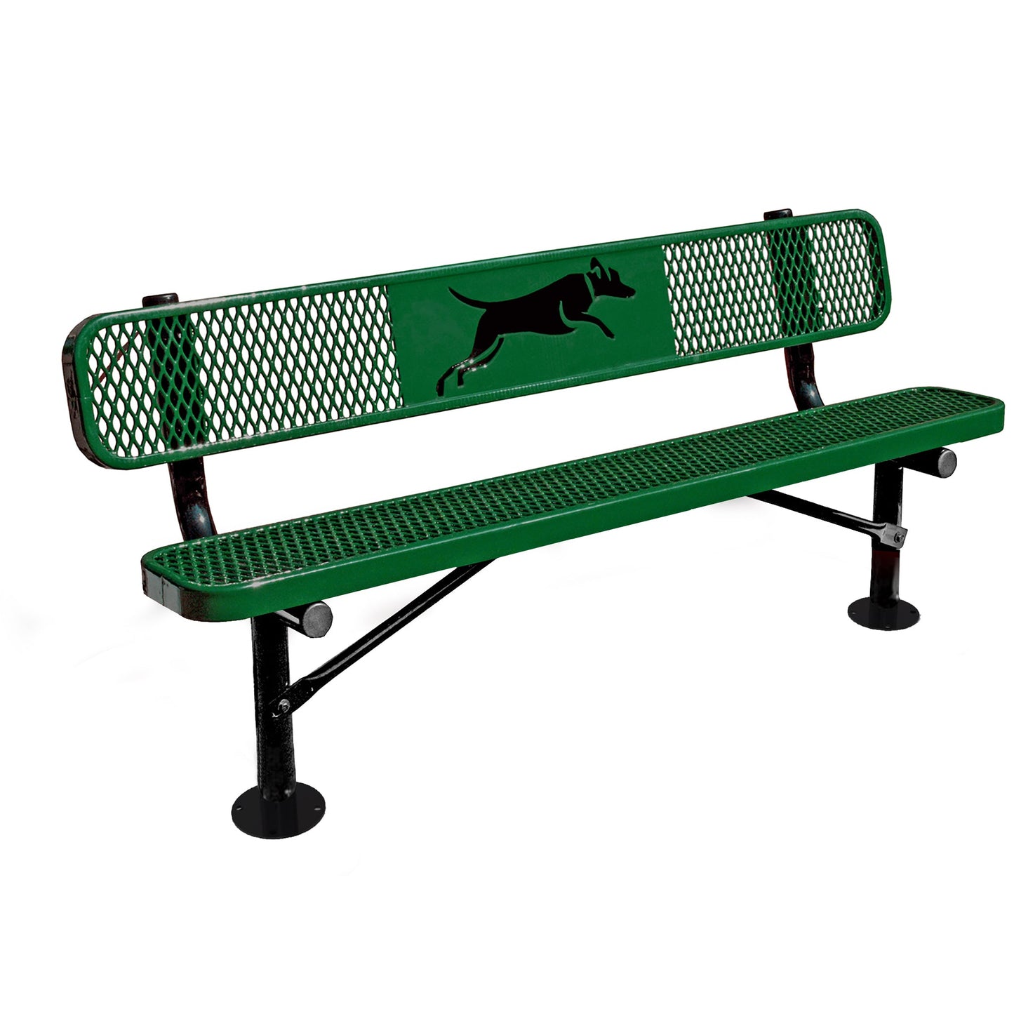 6' Dog Park Bench - Hercules Inc. Shop