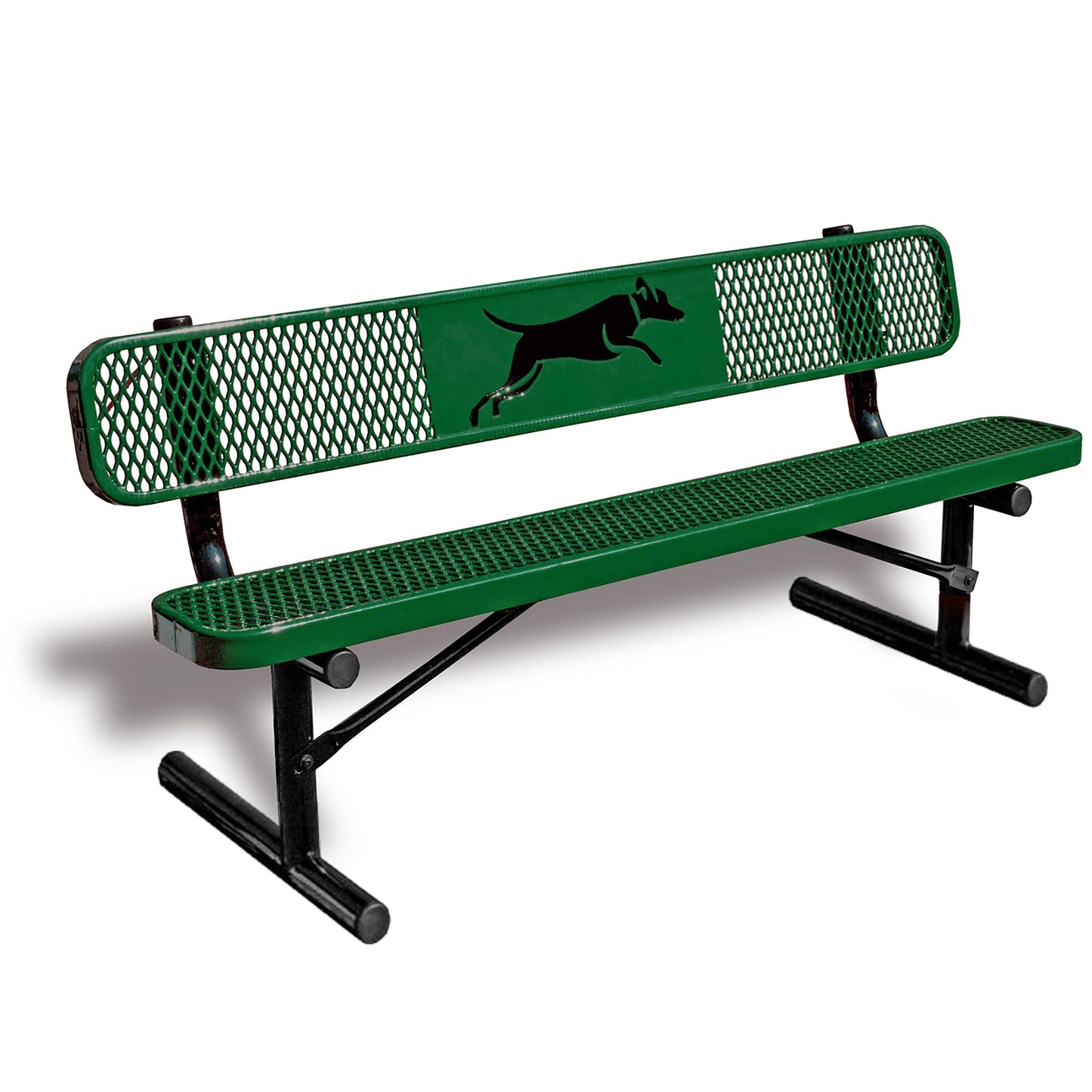 6' Dog Park Bench - Hercules Inc. Shop