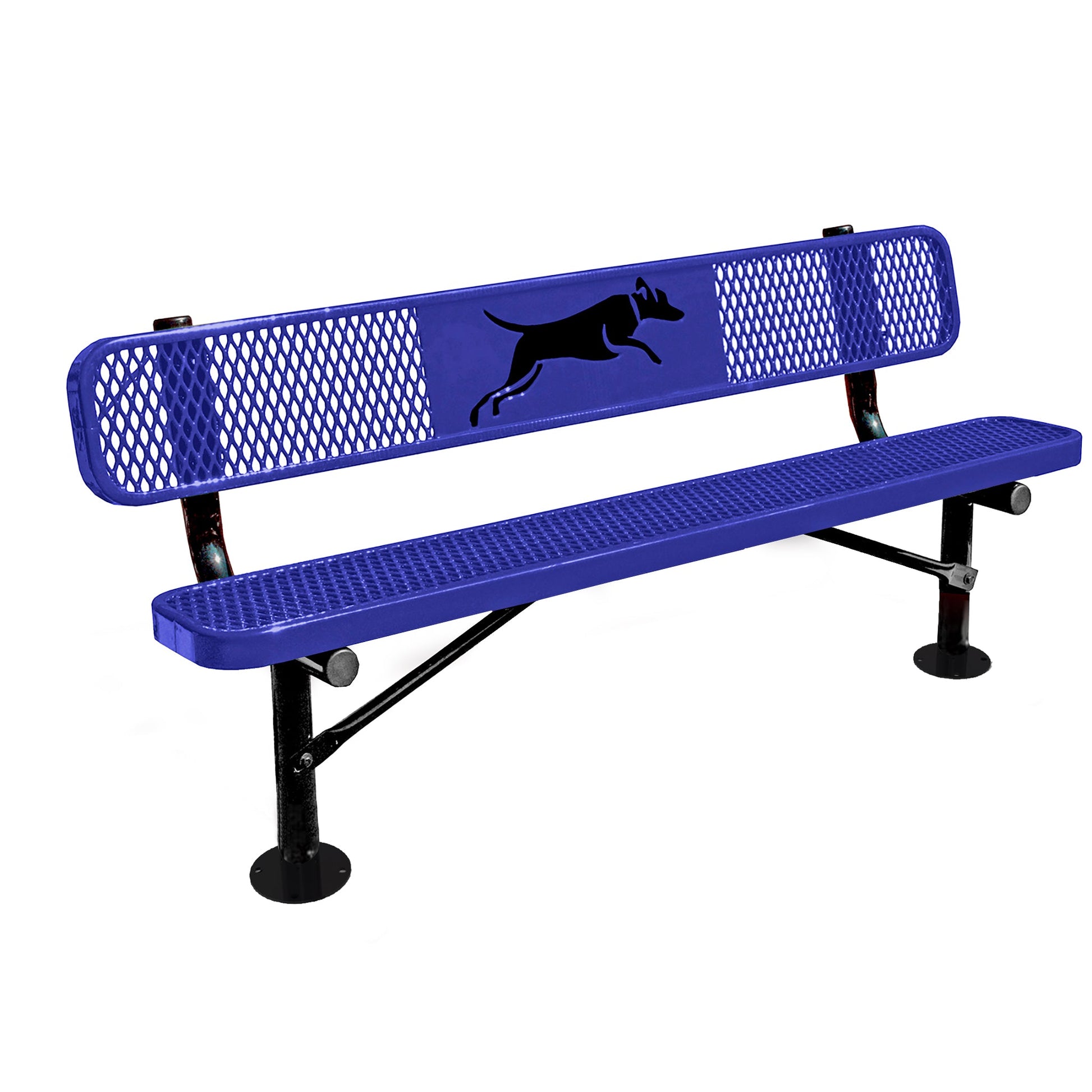 6' Dog Park Bench - Hercules Inc. Shop