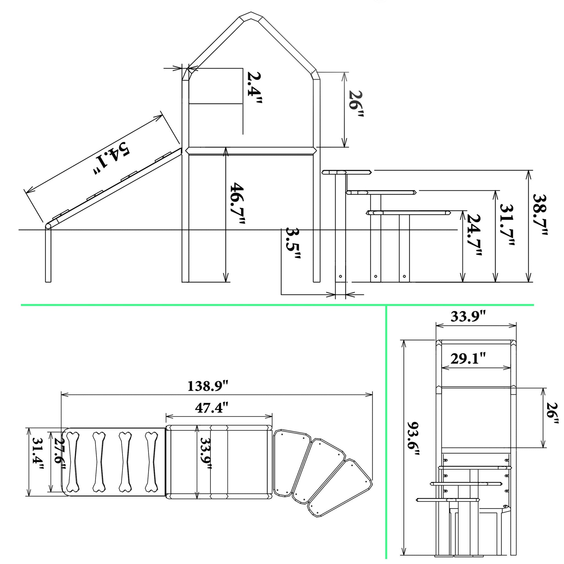 Canine Condo - Hercules Inc. Shop