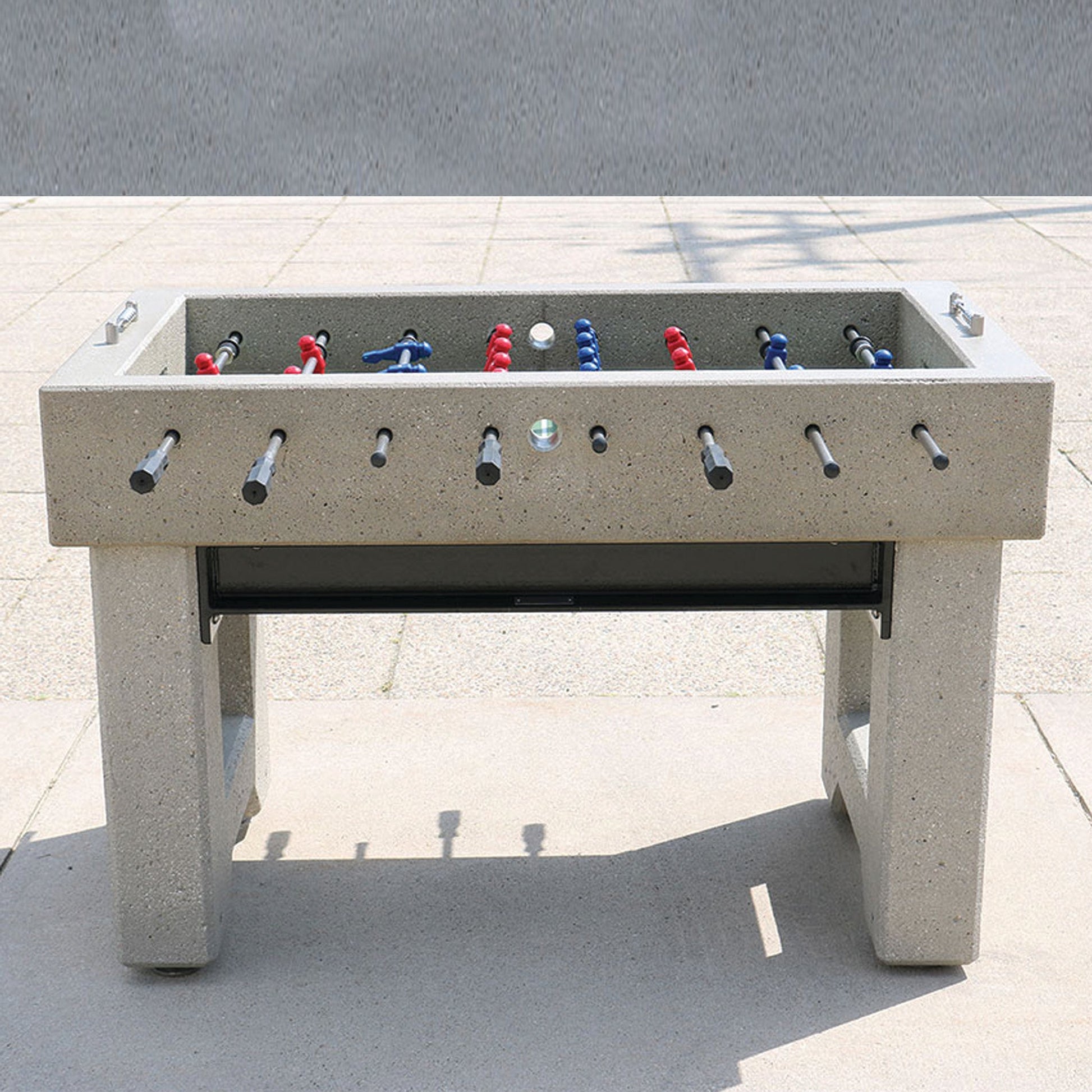 Foosball Concrete Game - One Man Goalie - Hercules Inc. Shop