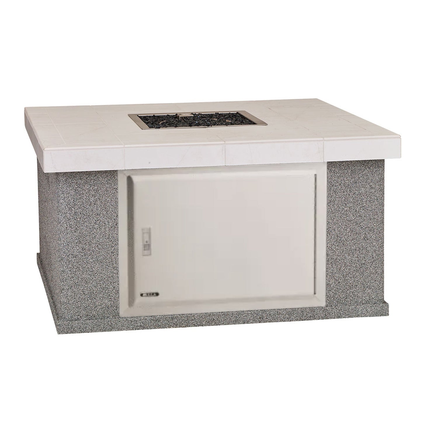 Square Firepit - Quartzsite Base - Hercules Inc. Shop